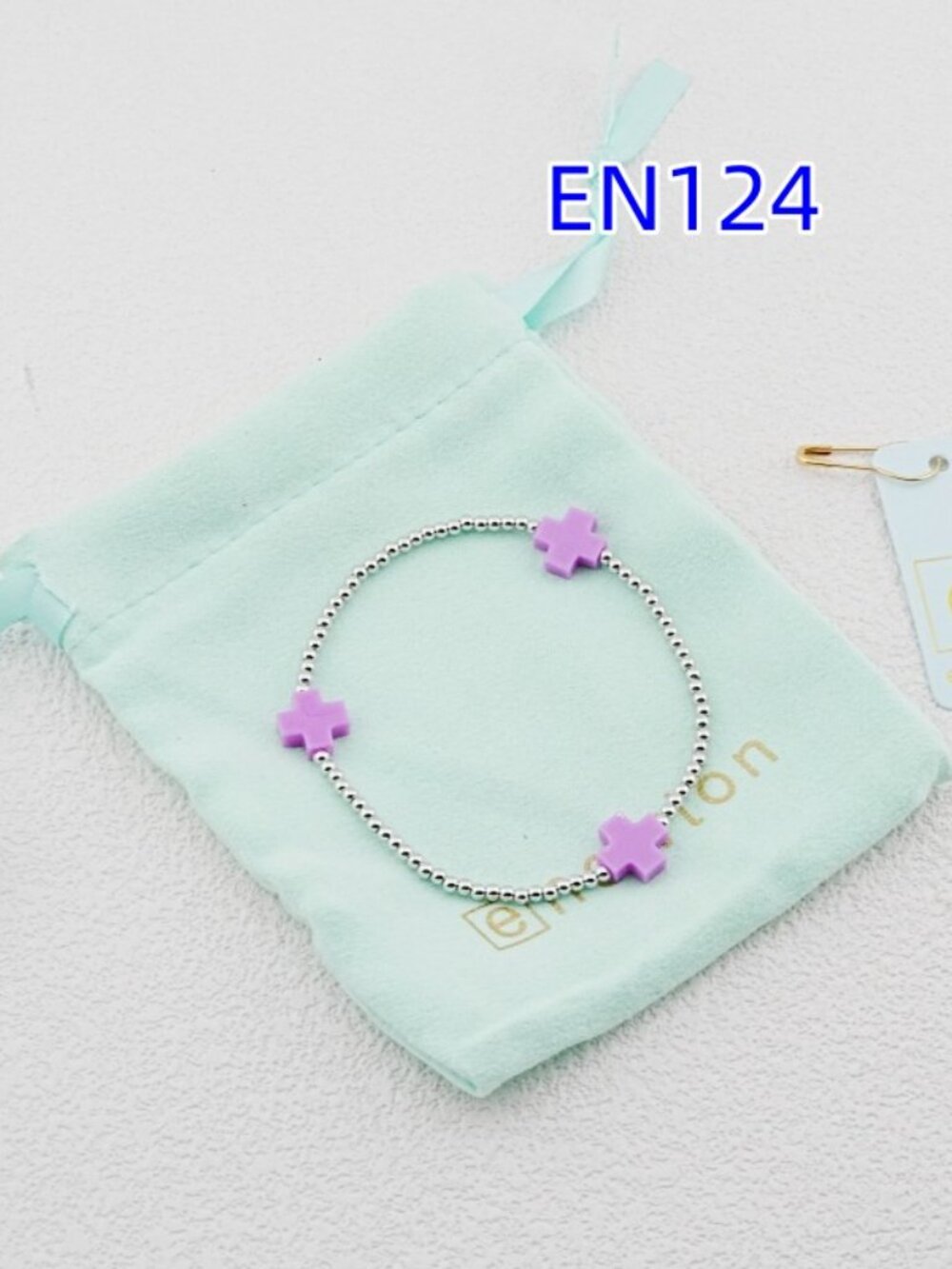 Enewton Gold Bead Cross Bracelet - Picture 2 of 4
